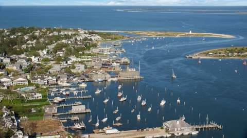 Martha's Vineyard, MA Aerial Stock Photos