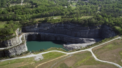 Bellwood Quarry, Atlanta, Georgia Aerial Stock Photos | AX37_087.0000110F