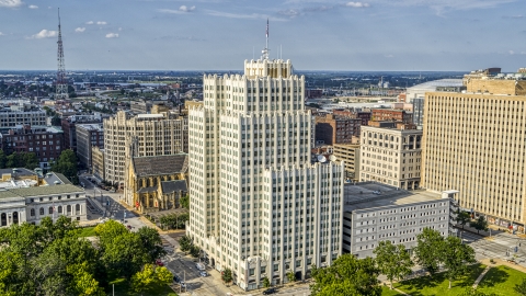 Apartment Buildings Aerial Stock Photos