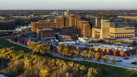 Hospitals Aerial Stock Photos