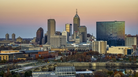 Indianapolis, IN Aerial Stock Photos