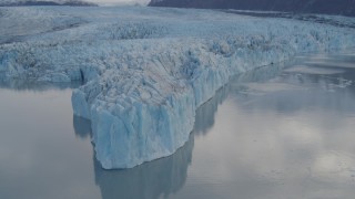 Glaciers Aerial Stock Footage