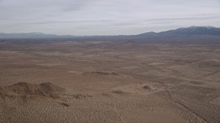 5K aerial stock footage of VFX Plate of a desert background in California Aerial Stock Footage | AX0006_117