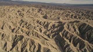 AX0011_002 - 5K aerial stock footage fly over the Little San Bernardino Mountains, California