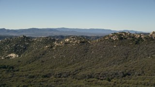 5K aerial stock footage fly over rocky peaks, San Jacinto Mountains, California Aerial Stock Footage | AX0014_011