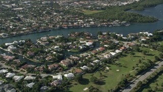 Palm Beach County, FL Aerial Stock Footage