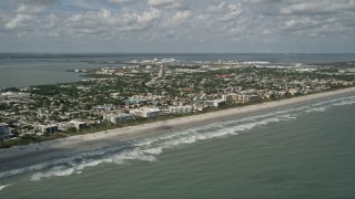 Cocoa Beach, FL Aerial Stock Footage