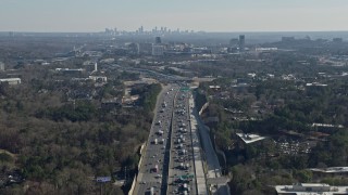 Cobb County, GA Aerial Stock Footage