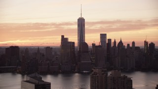 Skyline Aerial Stock Footage