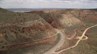 Roads Aerial Stock Footage