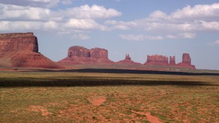 Monument Valley, UT, AZ Aerial Stock Footage