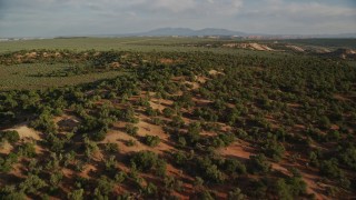 5.5K aerial stock footage fly over desert on Hatch Point near Moab, Utah Aerial Stock Footage | AX138_235E