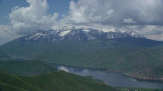 Lakes Aerial Stock Footage