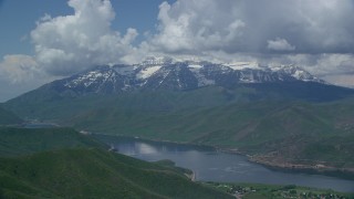 Mountain Landscapes Aerial Stock Footage