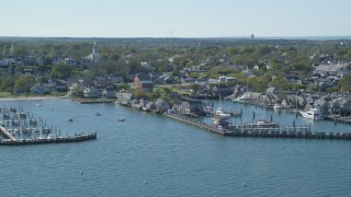 Nantucket, MA Aerial Stock Footage