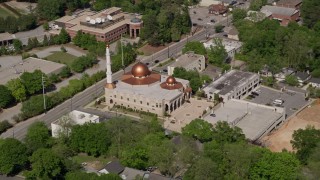 Mosques Aerial Stock Footage