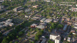 East Atlanta, GA Aerial Stock Footage