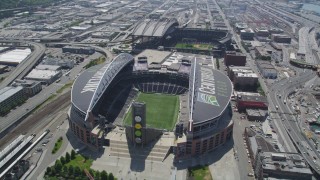 Soccer Aerial Stock Footage