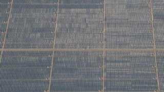 4K aerial stock footage Panels at the Topaz Solar Farm in the Carrizo Plain, California Aerial Stock Footage | AX70_062