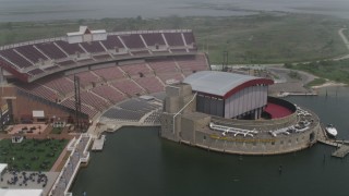 Theaters Aerial Stock Footage