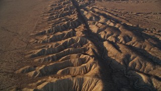 5K aerial stock footage flying over the San Andreas Fault, San Luis Obispo County, California Aerial Stock Footage | AXSF17_037