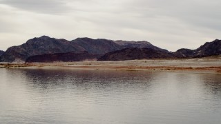 4K aerial stock footage of flying across Lake Mead, Nevada Aerial Stock Footage | DCA04_062