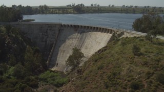 Dams Aerial Stock Footage