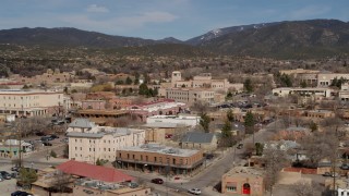 Santa Fe, NM Aerial Stock Footage